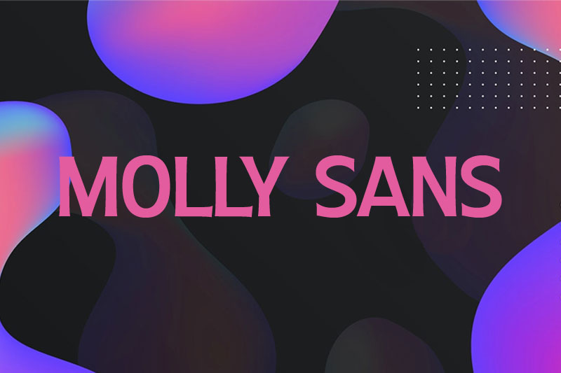 molly sans fat font