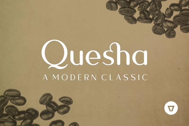 quesha coffee font