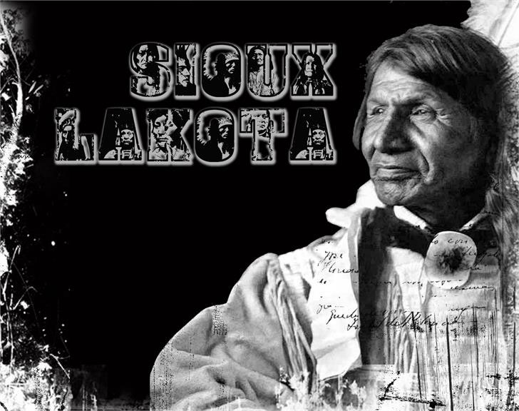 sioux native american font
