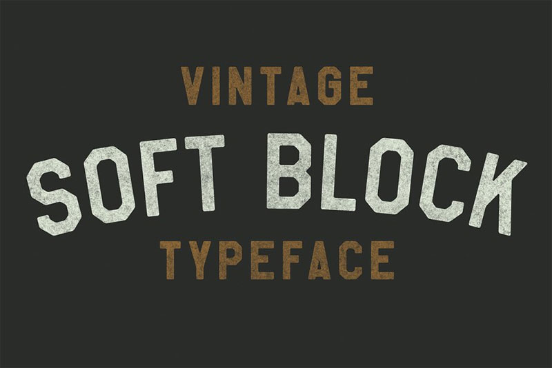 soft block pro block font