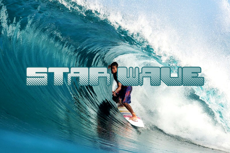 star waves font