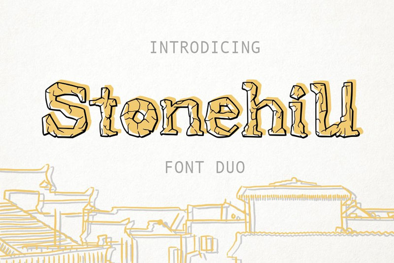 stonehill stone font