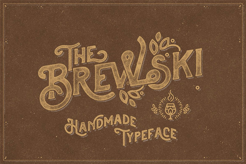 the brewski coffee font