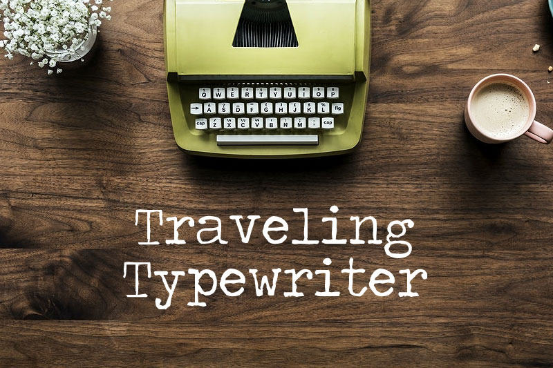 traveling typewriter fonts