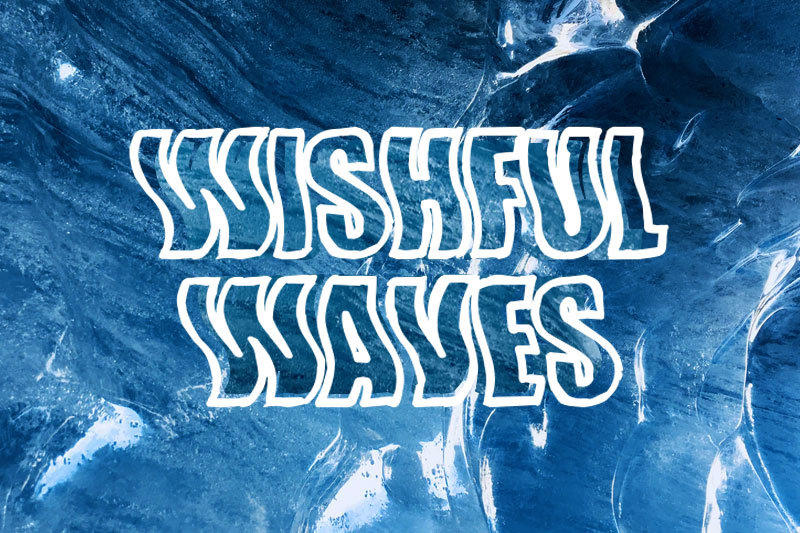 wishful waves font