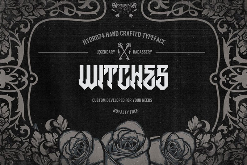 witches witch font