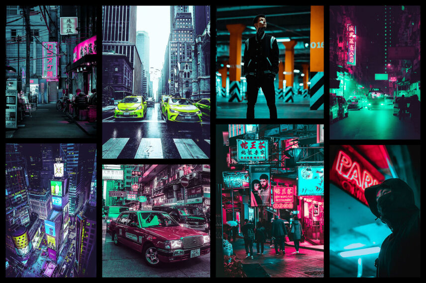 cyberpunk photoshop action free download