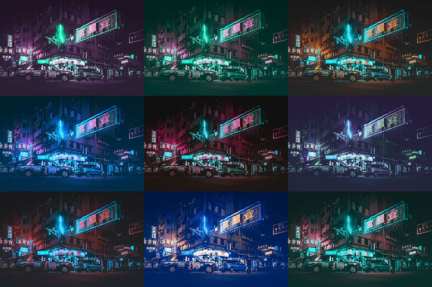 Free Cyberpunk Photoshop Action