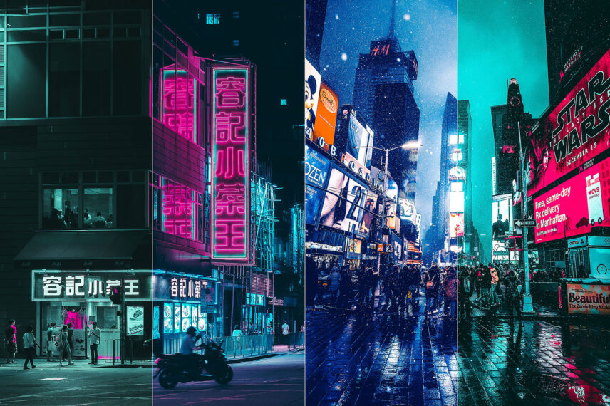 Free Cyberpunk Photoshop Action