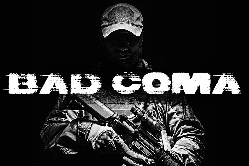 bad coma bold font