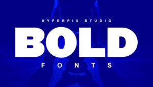 Best Free and Premium Bold Fonts