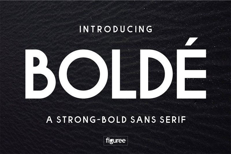 bolde bold font