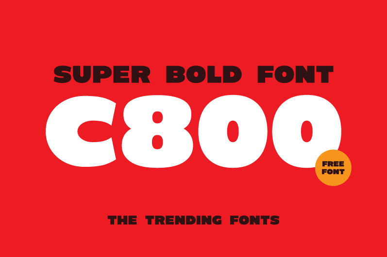 c800 bold font