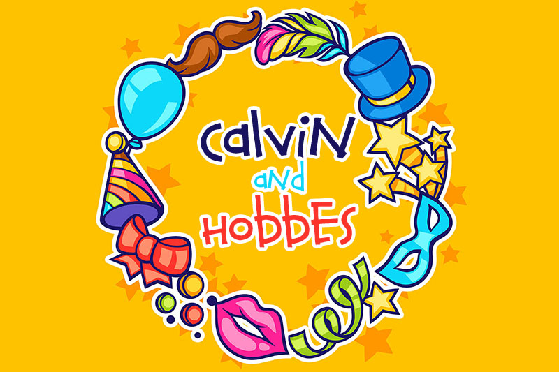 calvin and hobbes kindergarten font
