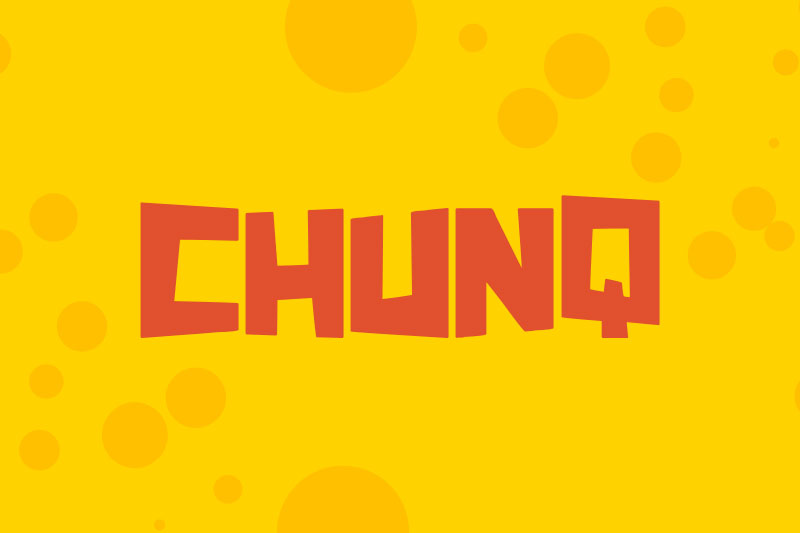 chunq kindergarten font