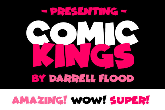comic kings bold font