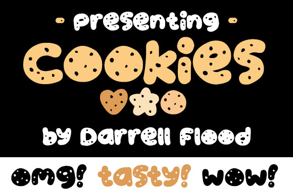 cookies kindergarten font