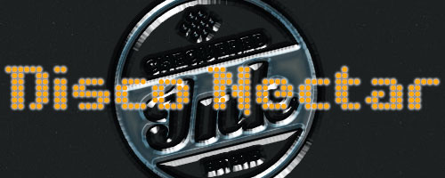 disco nectar digital clock font