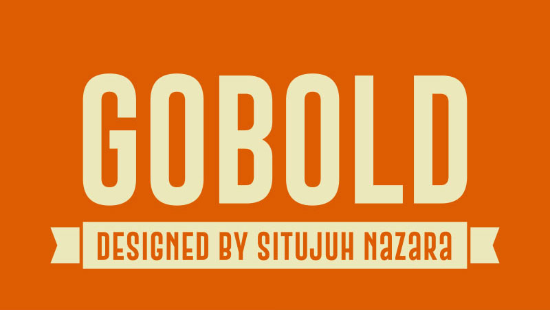 gobold bold font