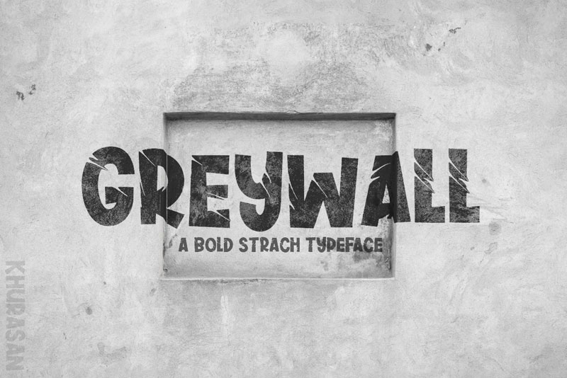 greywall kindergarten font