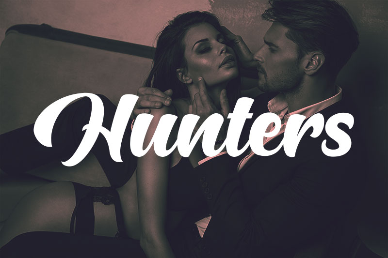 hunters bold font