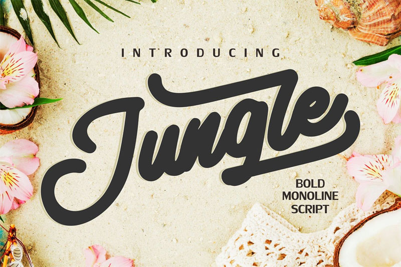 jungle bold font