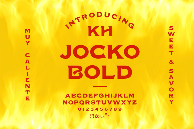 kh jocko bold bold font