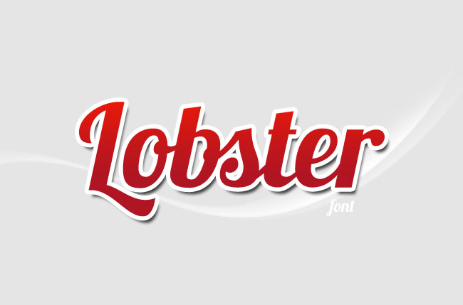 lobster bold font