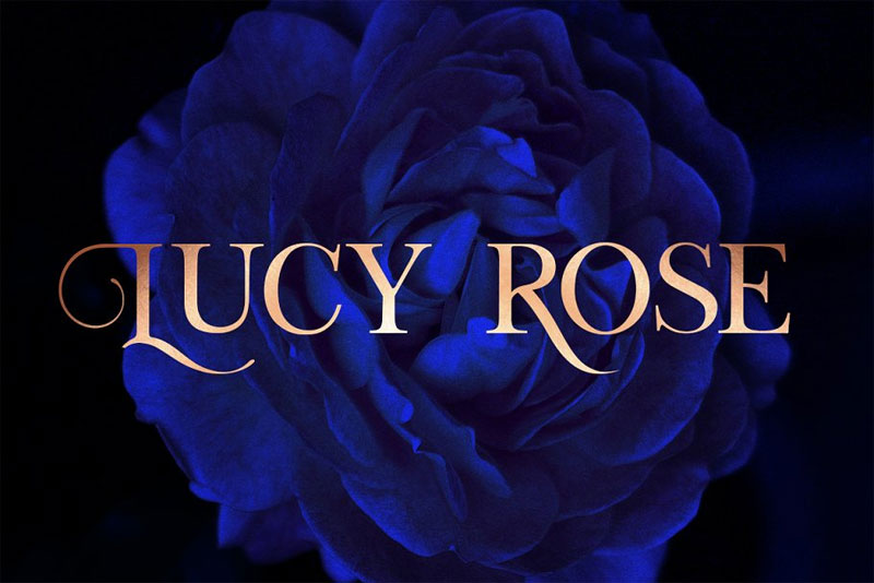 lucy rose thank you font