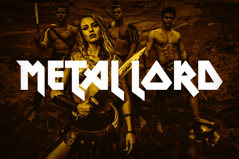 metal lord bold font