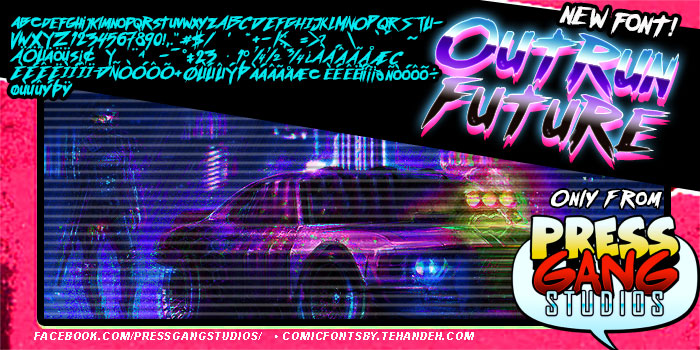 outrun future bold font