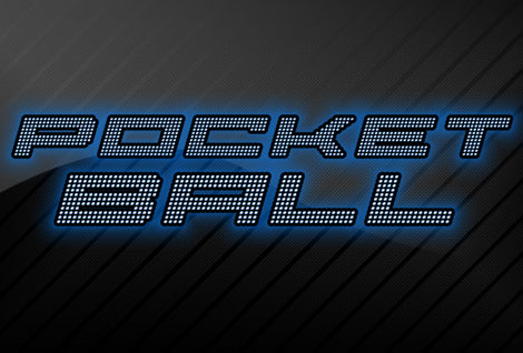 pocket ball digital clock font