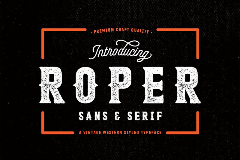 roper bold font