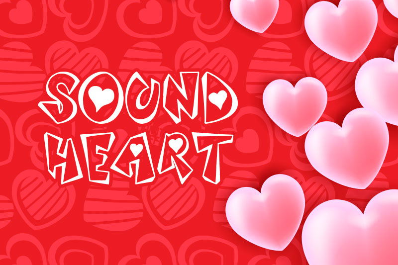 sound heart kindergarten font