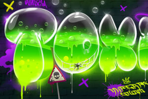 toxic graffiti text effect vol 4 psd template