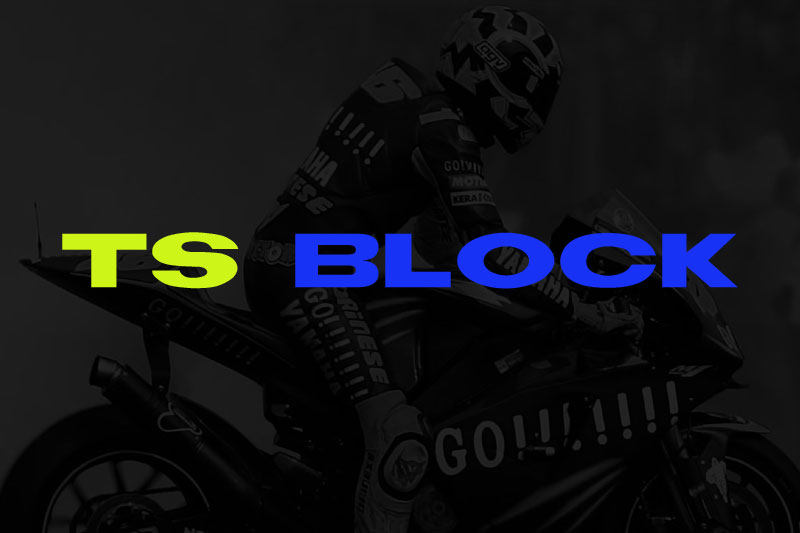 ts block bold font