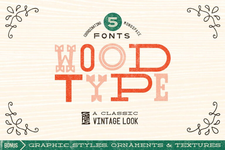 90+ Best Wood Fonts (FREE / Premium) 2024 Hyperpix