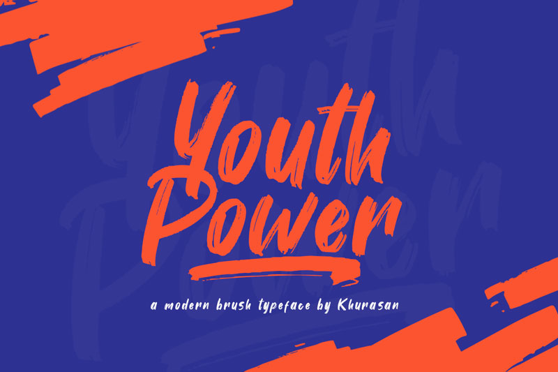 youth power thank you font