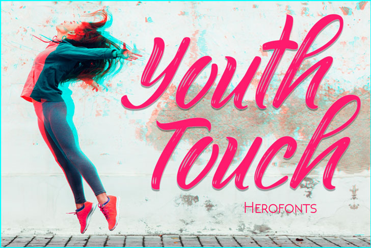 youth touch demo marker font