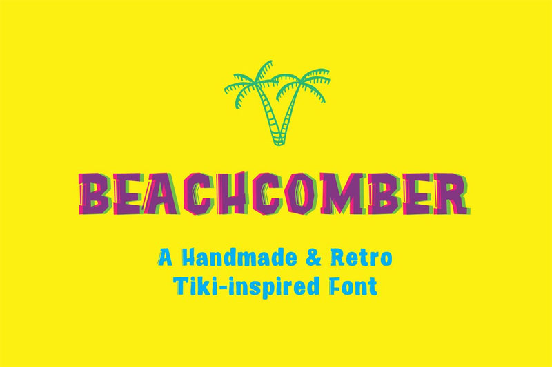 beachcomber tiki font