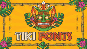 Best Free and Premium Tiki Fonts