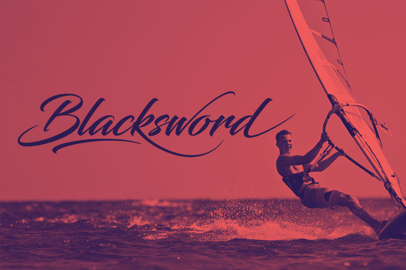 blacksword surf font
