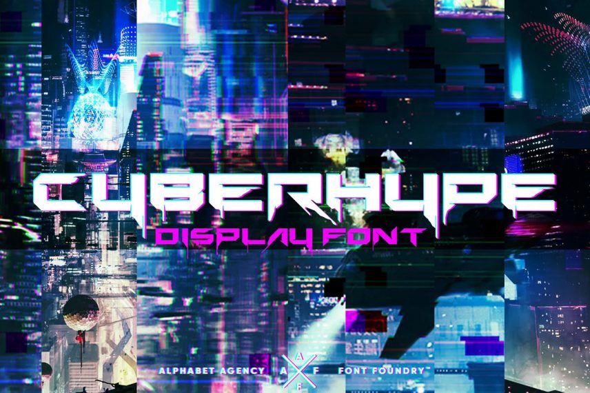 Cyberhype DJ Font