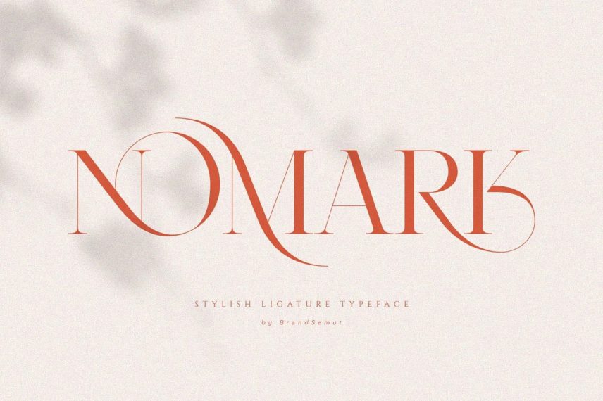 NOMARK Ligature Font