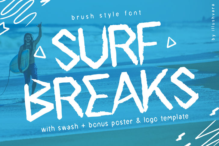 surfbreaks surf font