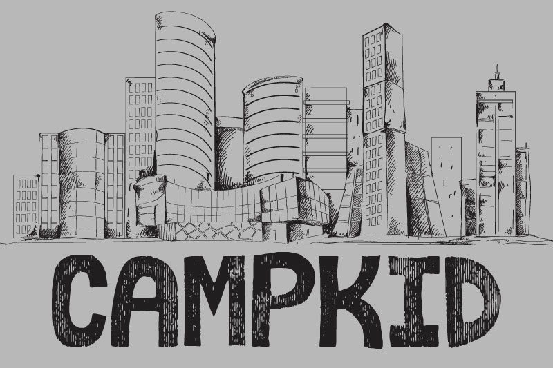 campkid sketch font