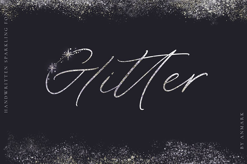 How to make glittering/sparkling text?