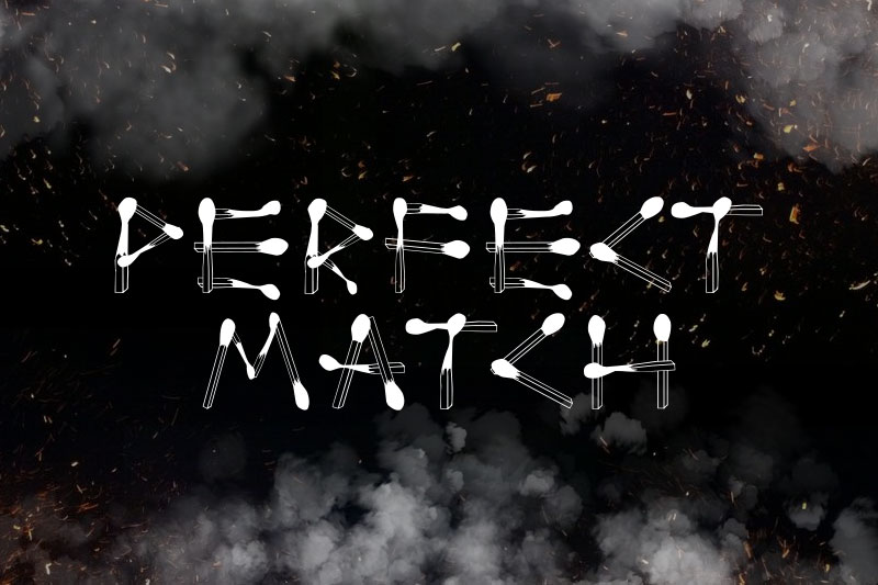 perfectmatch smoke font