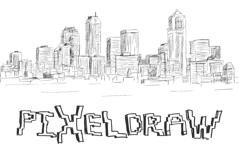 pixeldraw sketch font