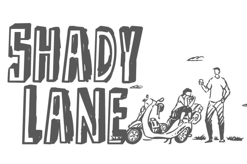 shady lane sketch font